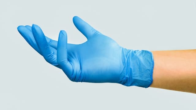 PPE: gloves, masks, gowns